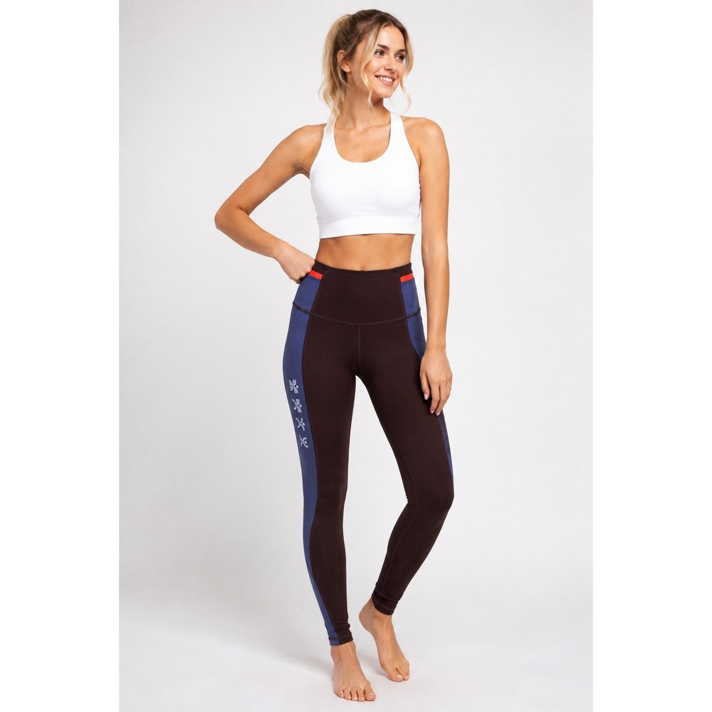 The North Face Women's Medium Flashdry Trailwear QTM High-Rise 7/8 Tight Running